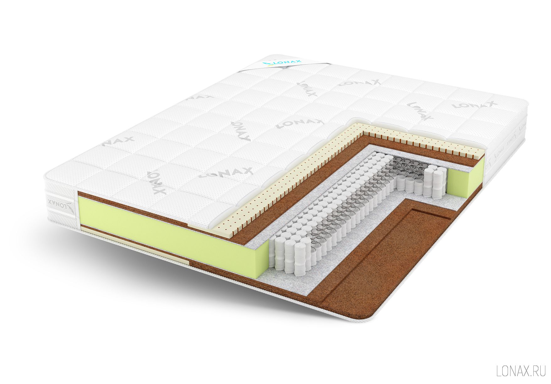 Матрас Lonax Duet Cocos-Medium S1000